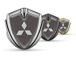 Mitsubishi Badge Self Adhesive Customizable Force Design